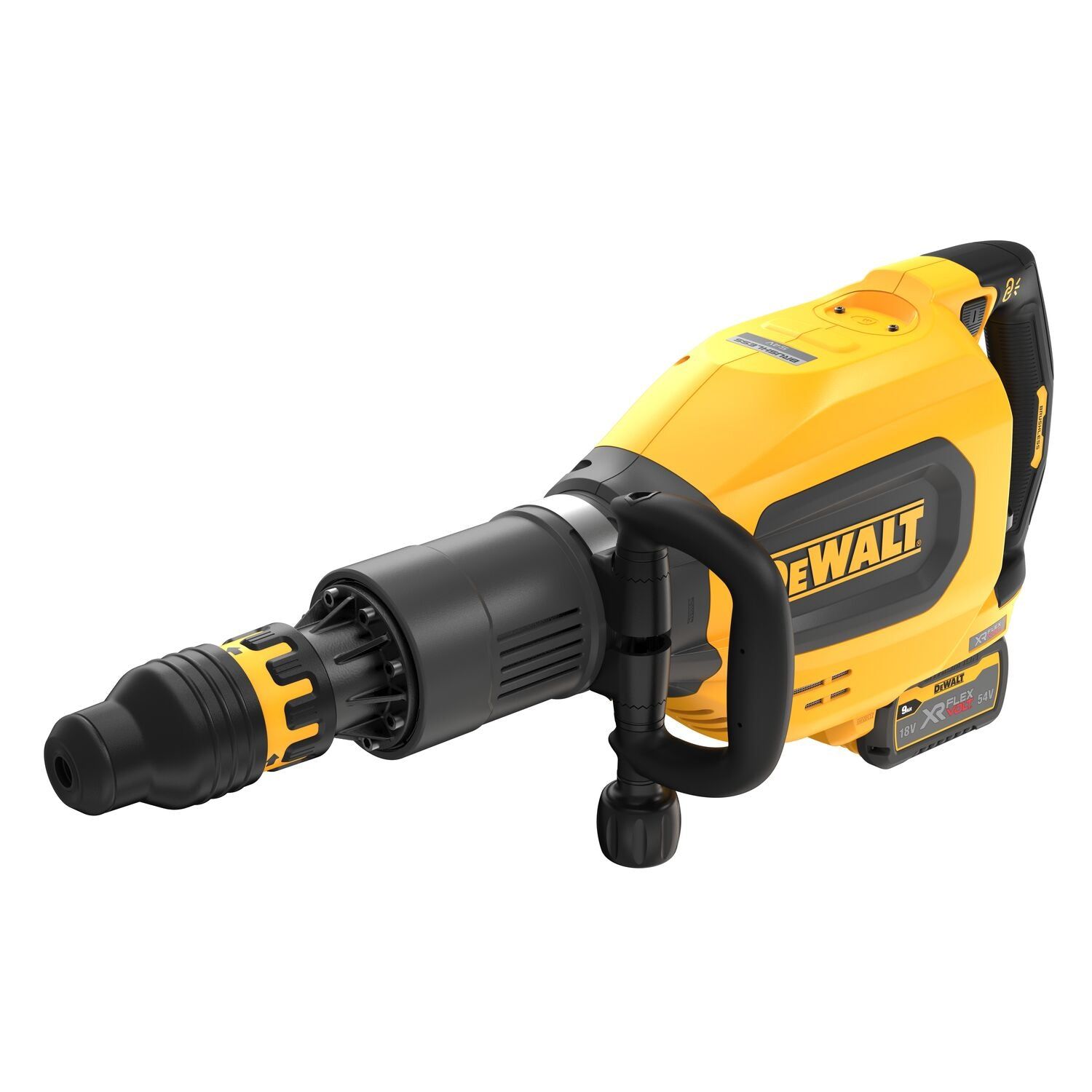 DeWALT DCH911X3 Accu Breekhamer SDS-Max 27J 54V XR FlexVolt 9.0Ah in koffer