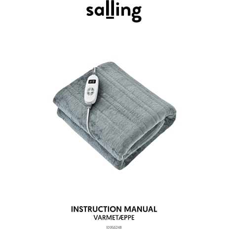 Salling varmetæppe - grå