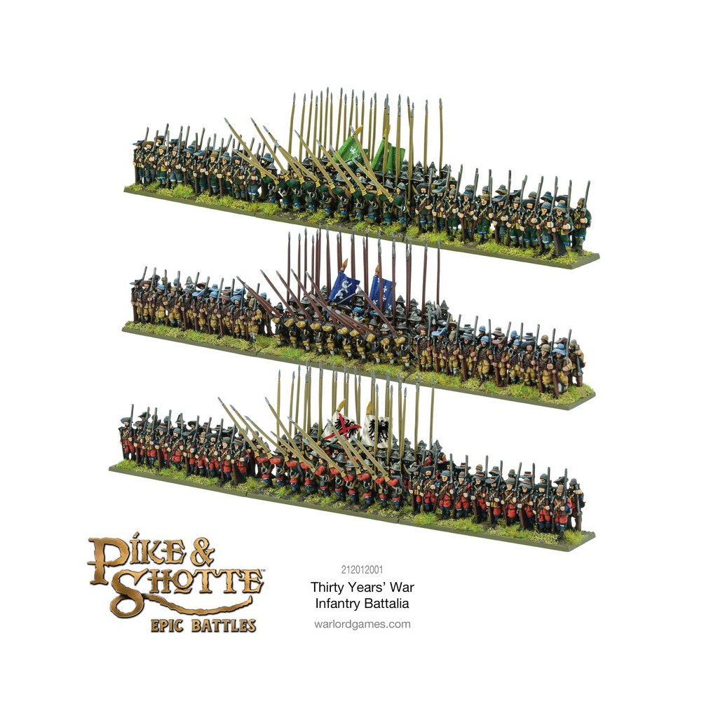 Pike & Shotte Epic Battles - Thirty Years War Infantry Battalia