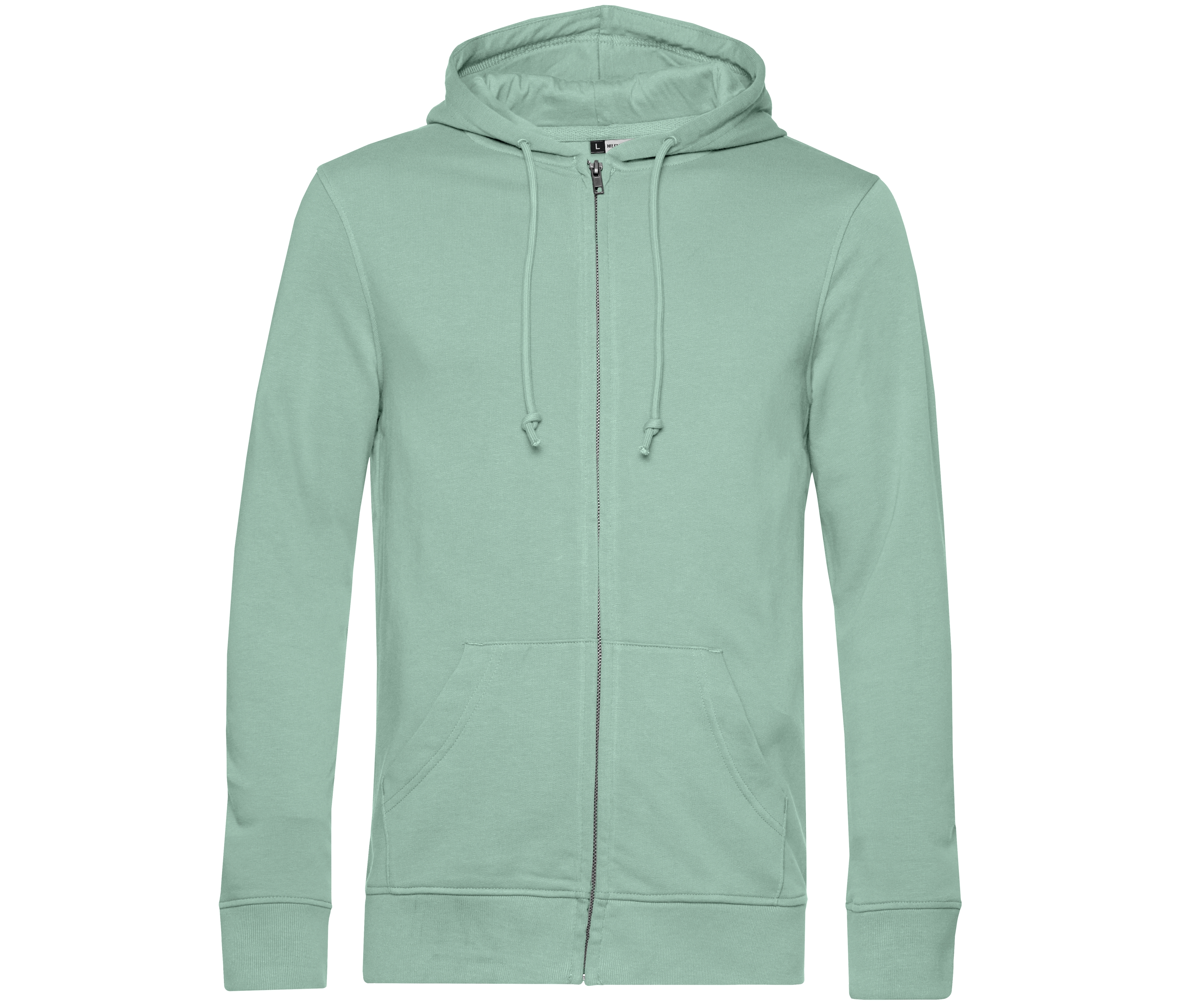 B&C BCU35B - Sweat capuche zippé organique