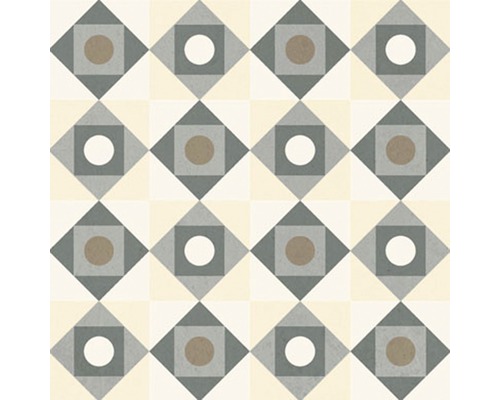 Porseleinen wand- en vloertegel Heritage tacogrijs in 76 verschillende designs 16,5 x 16,5 cm