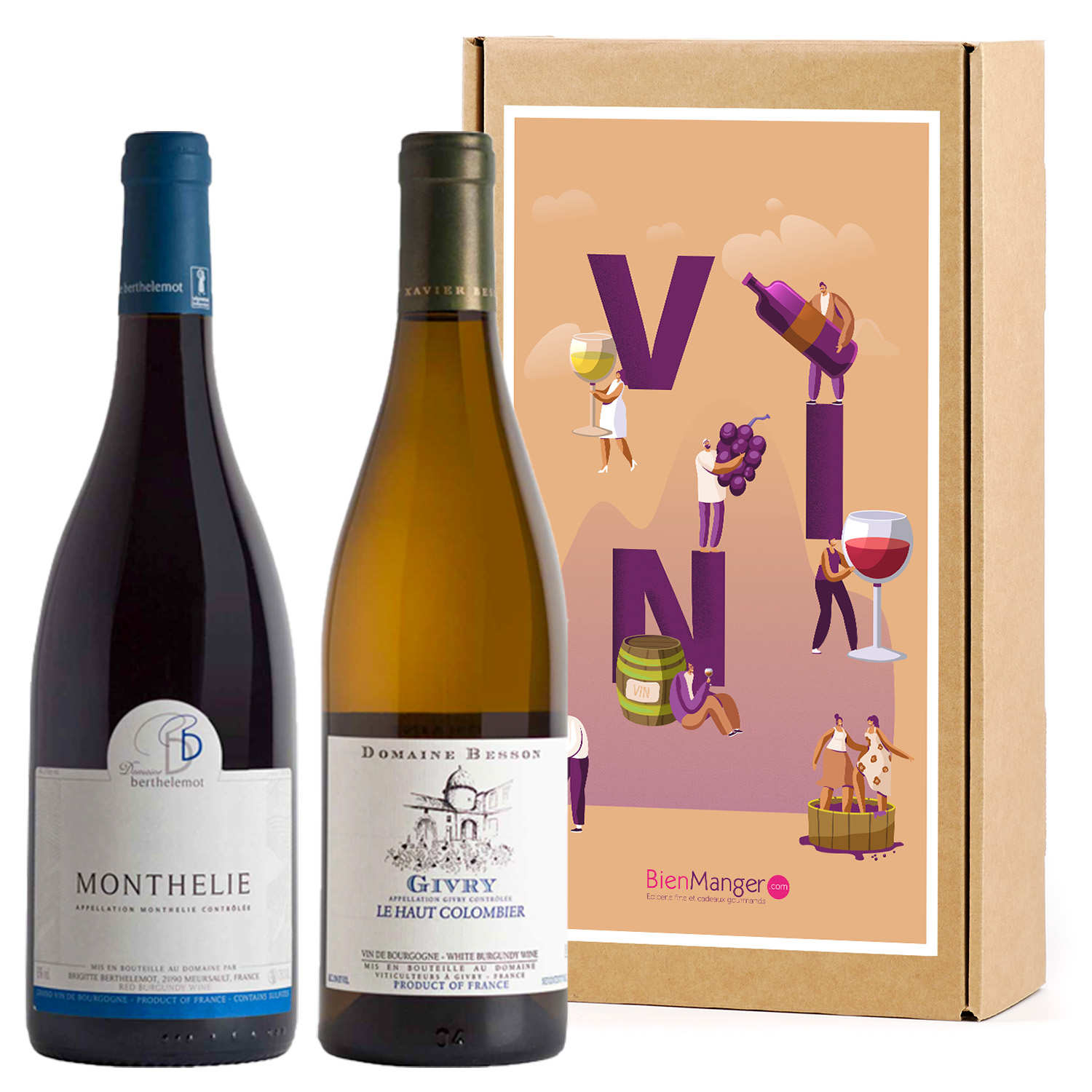 Coffret vins Séduction Bourguignonne