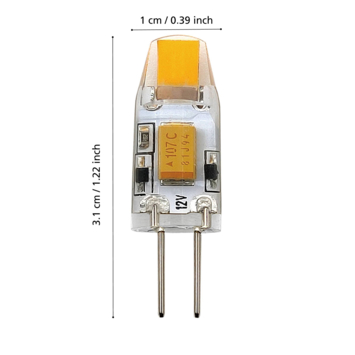 Eglo LED capsule G4 100lm 2700K duopack