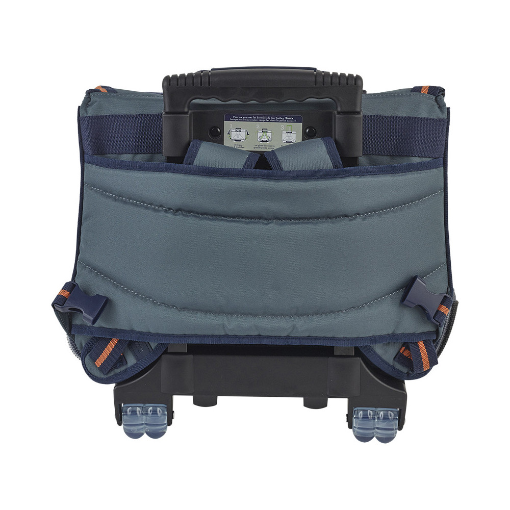 Cartable trolley Thomas gris