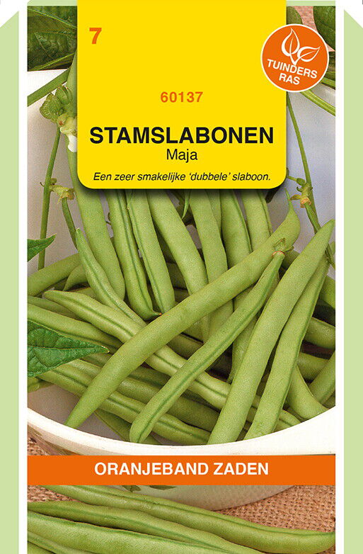 Oranjeband zaden Stamslabonen Molly - Groentezaden - 100 Gram