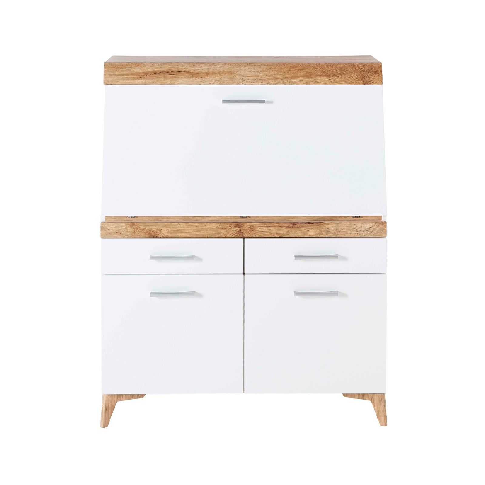 Sekträter - weiß-Eiche Altholz - 98 cm breit
