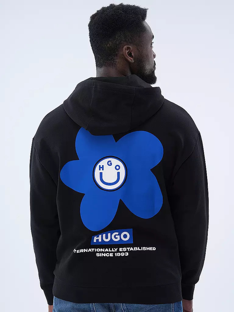 HUGO Kapuzensweater - Hoodie schwarz