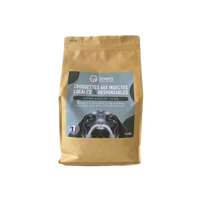 INVERS Croquettes durables aux insectes - Adulte Petit Chien