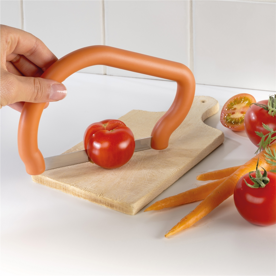 Couteau scie à légumes