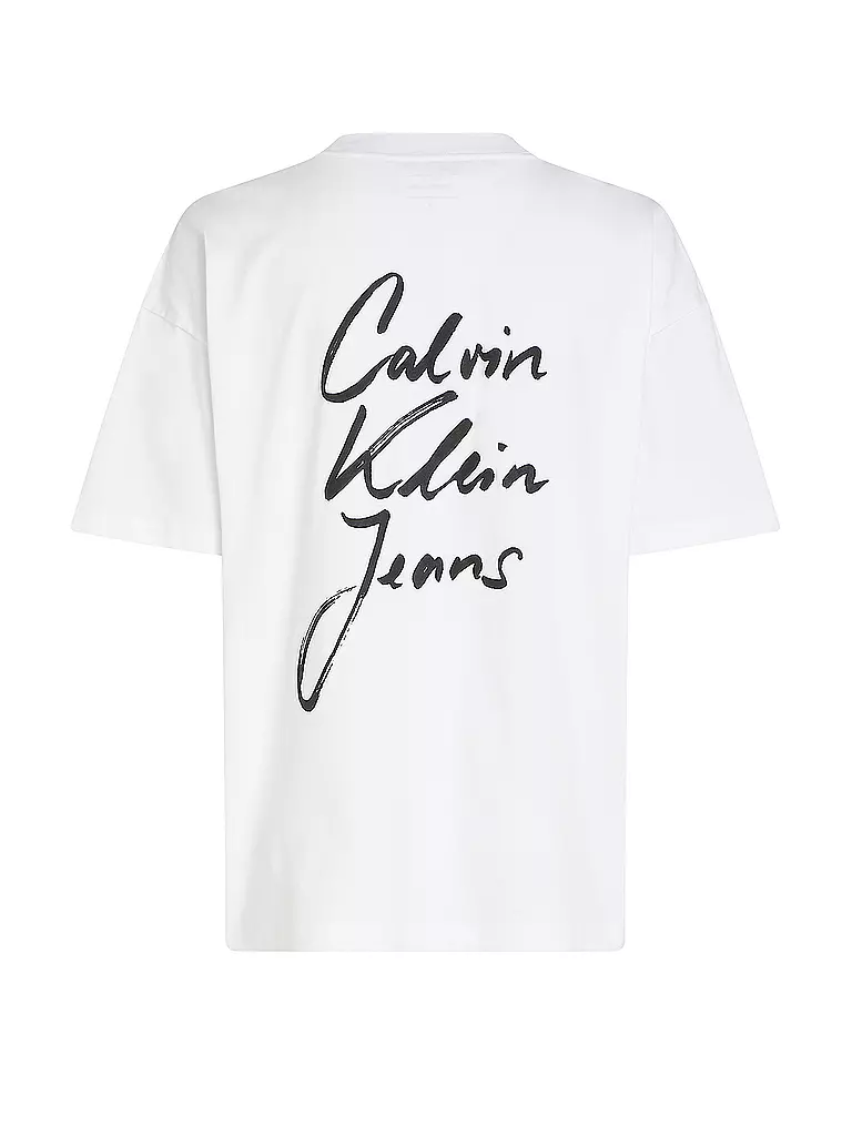 CALVIN KLEIN JEANS T-Shirt weiss