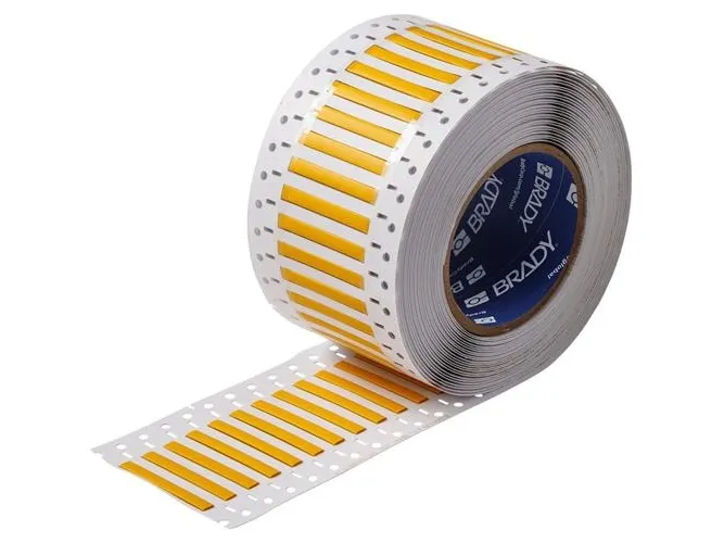 Ledningsmærker ZH-125-2-Yl-4 3.2x12.5mm