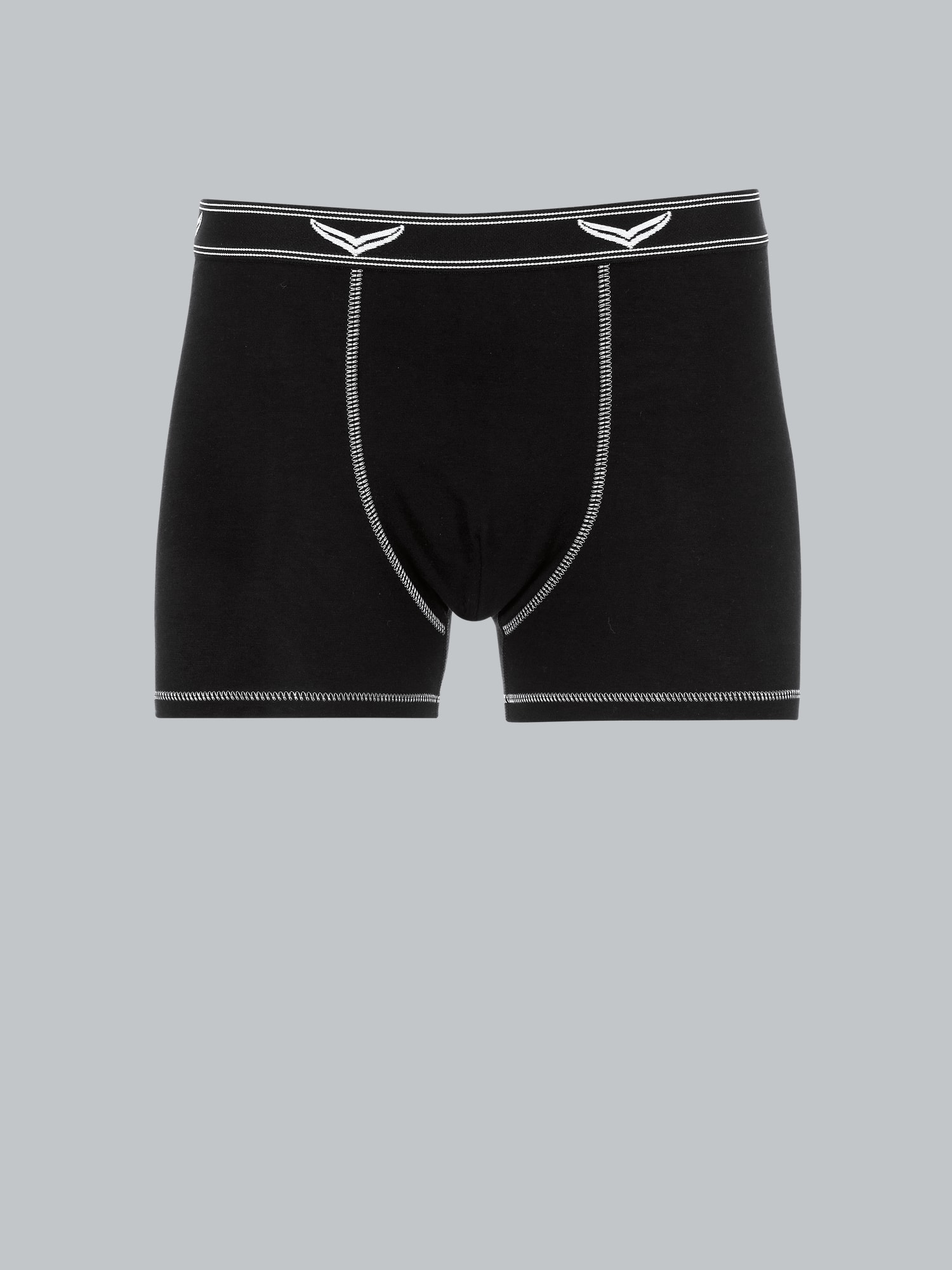 Pants aus Baumwolle/Elastan Schwarz