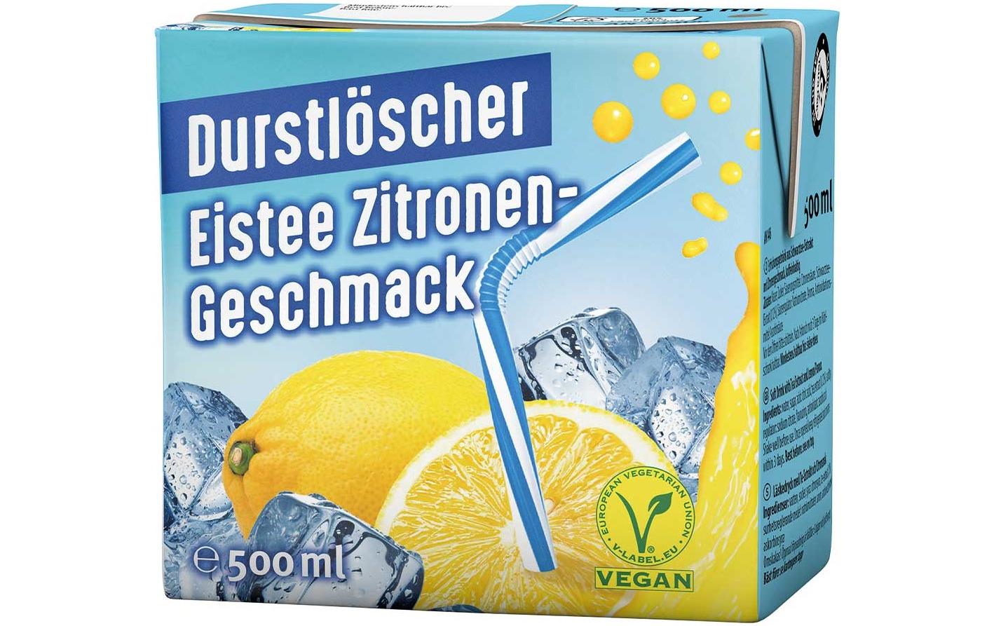 Eistee Zitrone 0.5 lEistee mit ausgewogener Zitronennote