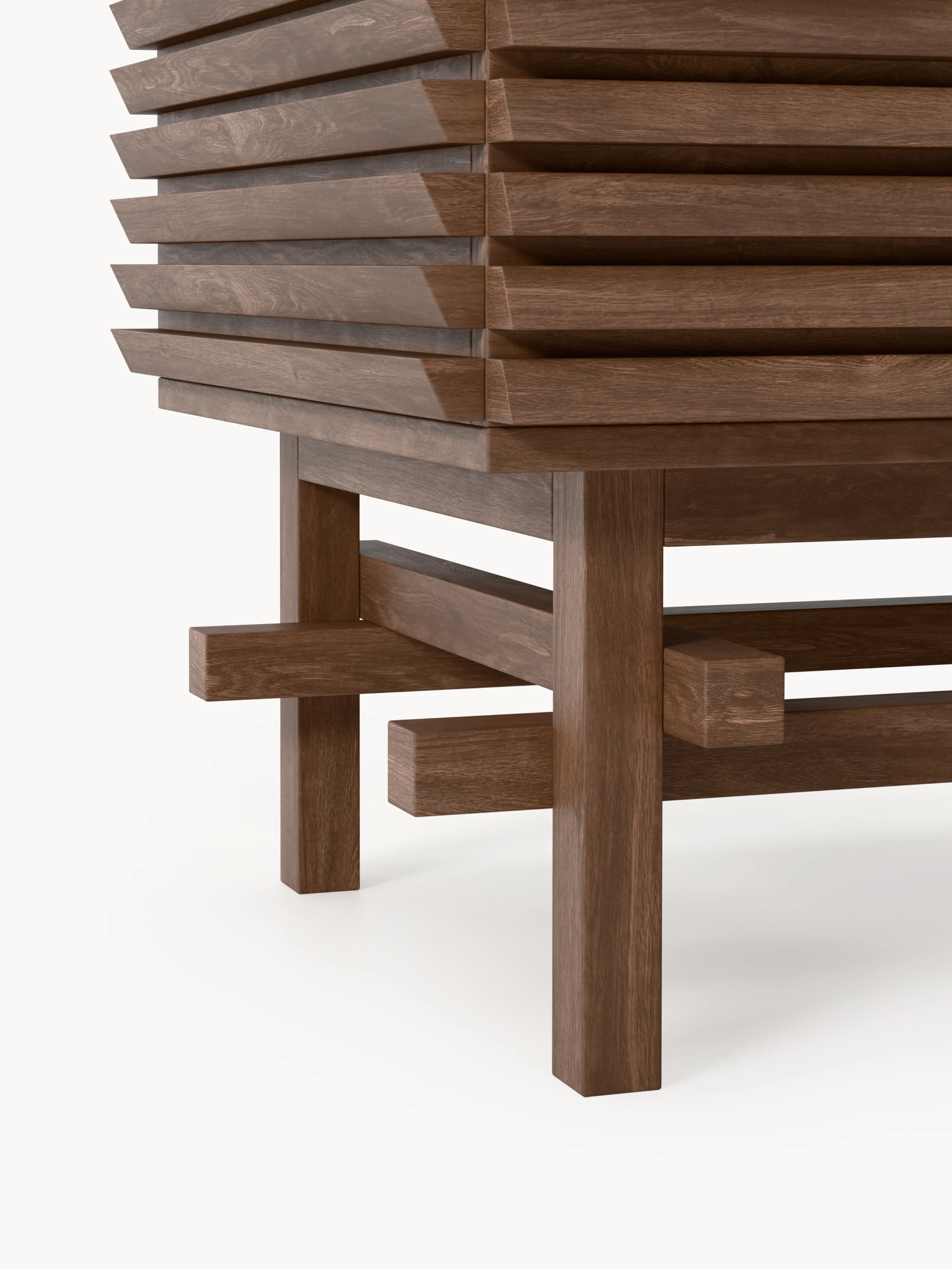 Dressoir Pierce van eikenhout