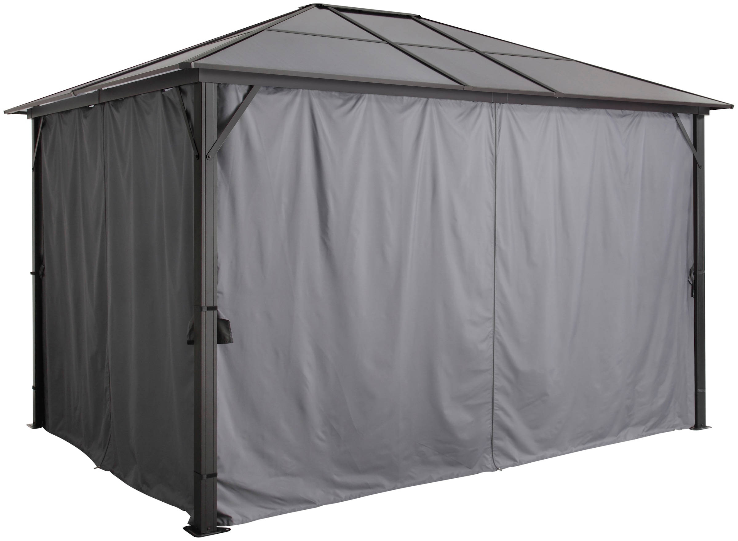 KONIFERA Pavillon »Aruba 2.0« Gestell aus Aluminium, Dach aus Polycarbonat-Stegplatten