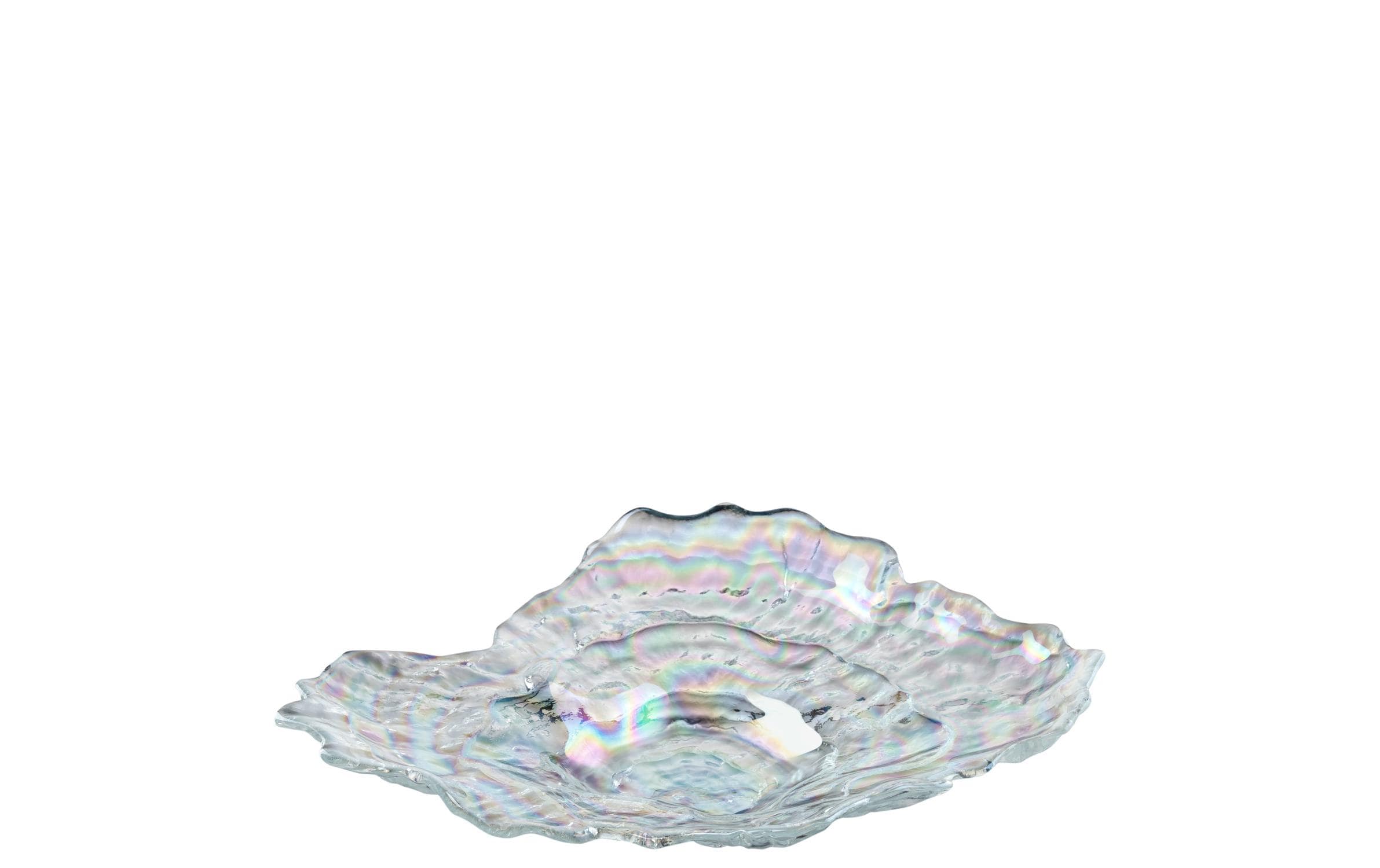 Schale Poesia 4 Stück, Transparent<br>Muschelschale