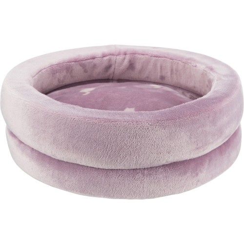 Cama redonda roxa Trixie Lilly para cães e gatos