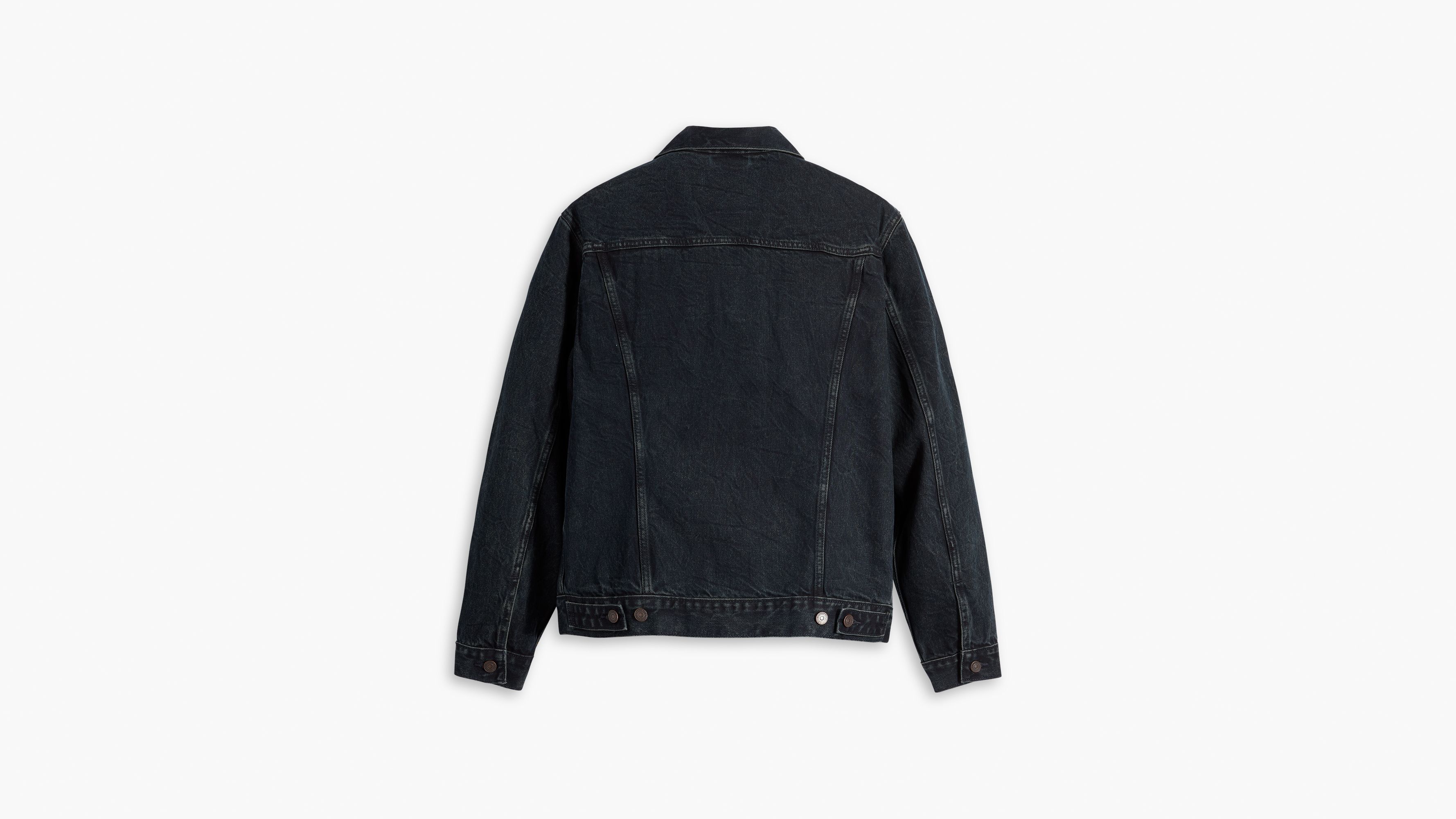 La veste Trucker - Blue Black Trucker - Bleu