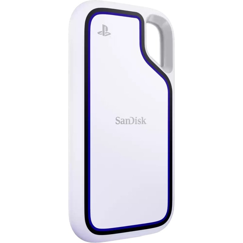 SanDisk SDSSDE62P-2T00-G25 lecteur à circuits intégrés externe 2 To USB Type-C 3.2 Gen 2 (3.1 Gen 2) Blanc