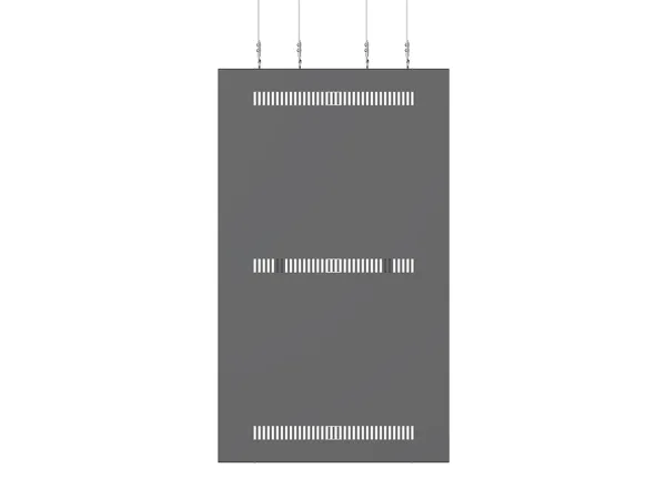 Multibrackets M Pro Series - Indelukke - for digitalt skiltepanel - ledning, medium - stål - sort - skærmstørrelse: 75