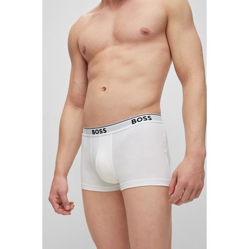 Boss Black Power 3-pak Underbukser, Hvid, XL