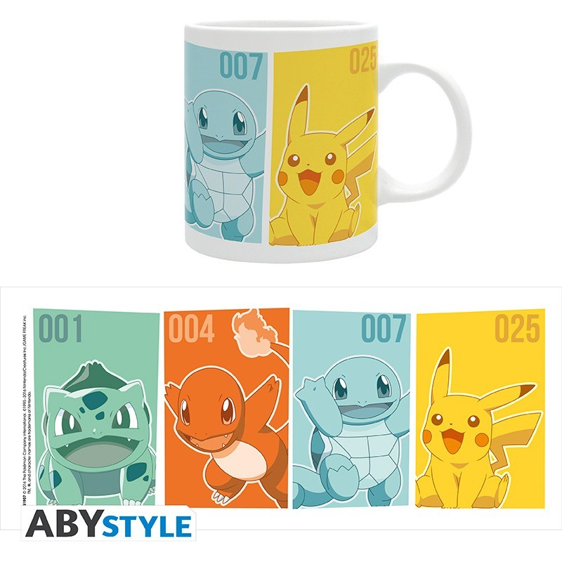 POKEMON - Mug - 320 ml - Starters
