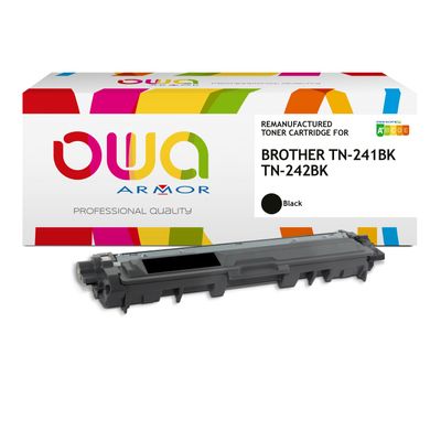 Cartouche laser compatible Brother TN241 - noir - Owa K15657OW