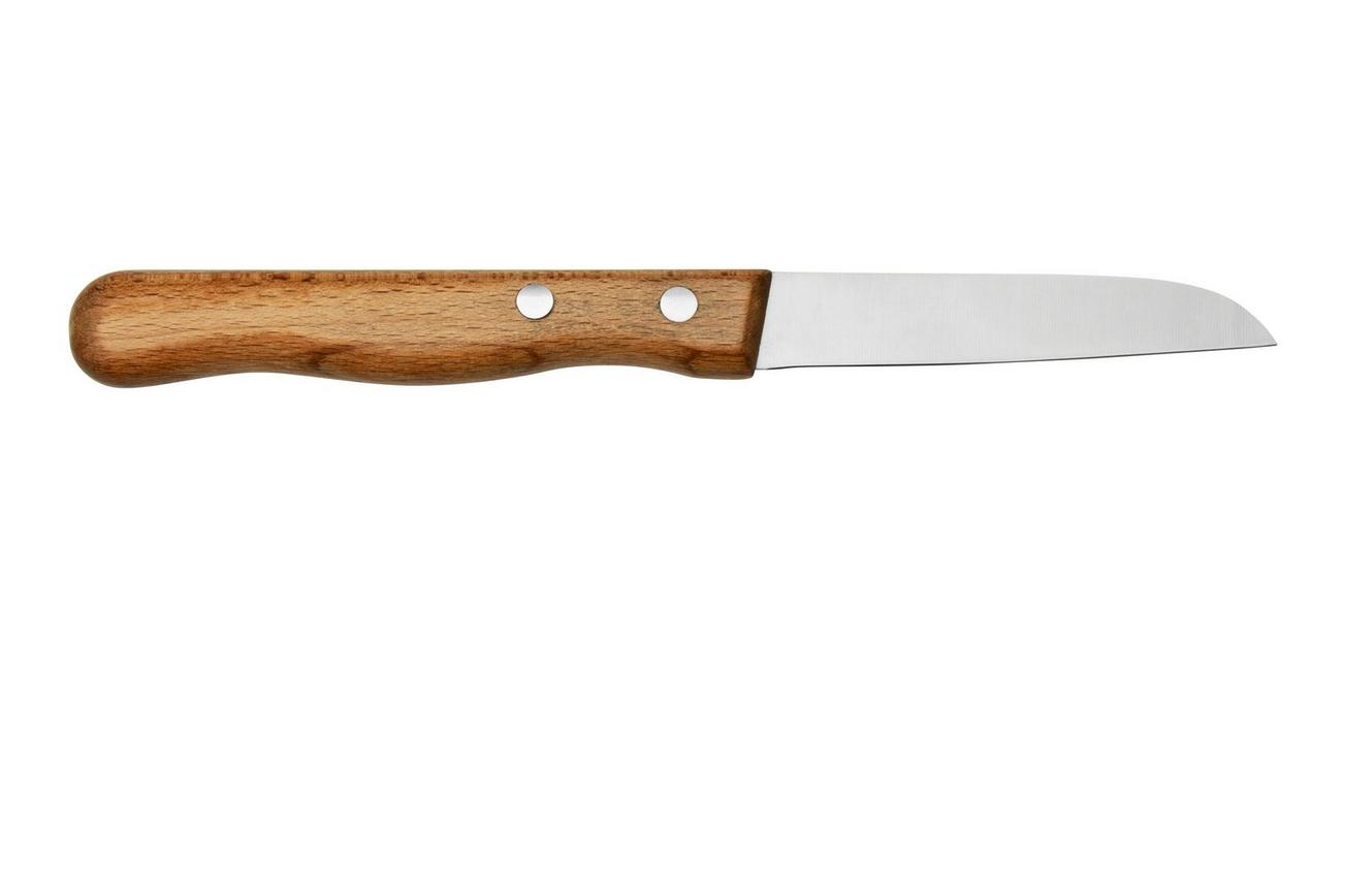 Otter Paring Knife 1021 OL Straight Stainless Olive, schilmes