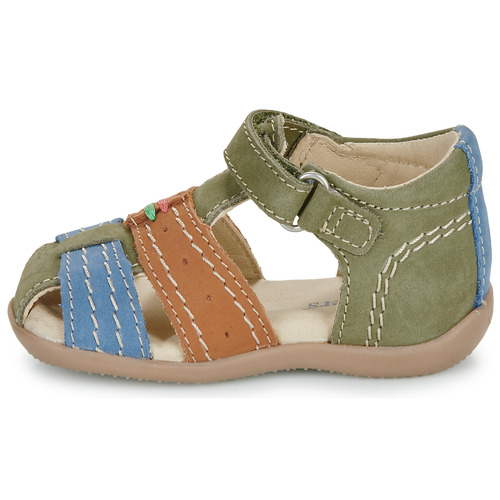 Kickers - BIGBAZAR-2 - Kaki / Marron / Bleu