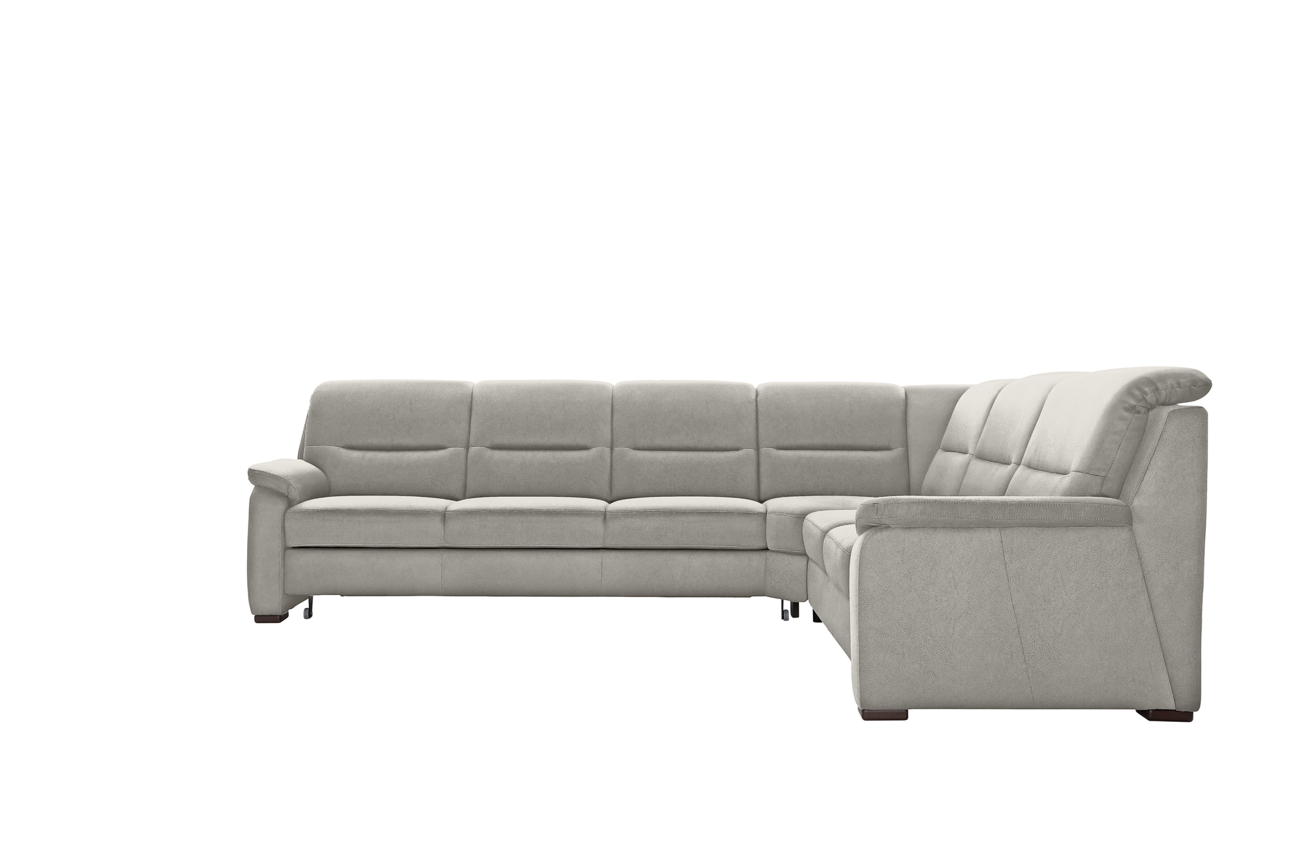 polsterpower Ecksofa - Saddle alu - Basismodell - rechts