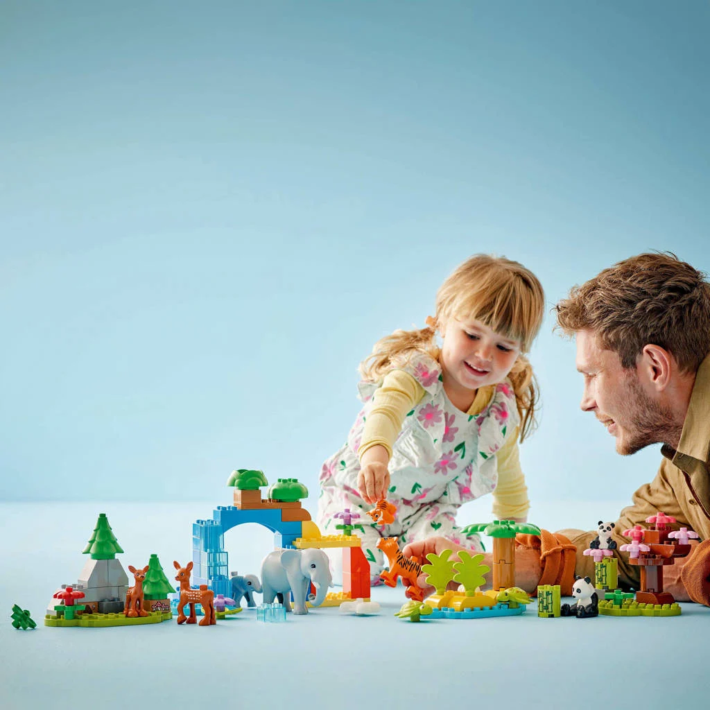 Stad 3-in-1 families van wilde dieren 10446