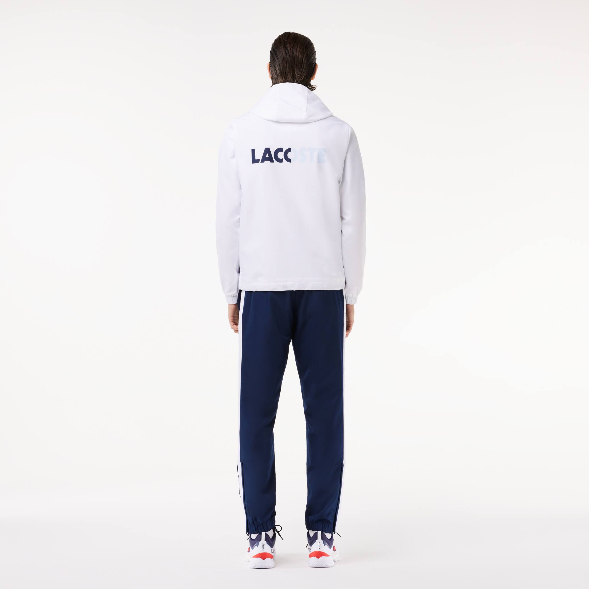 Tennis-Overall Colourblock Trainingsanzug-Sets - Weiss - Lacoste - Herren