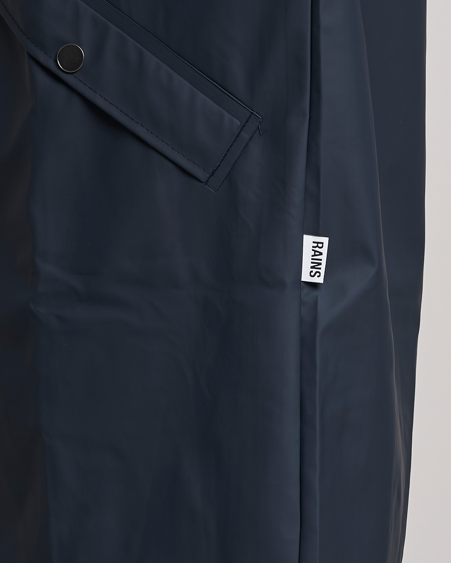 RAINS Long Jacket Navy