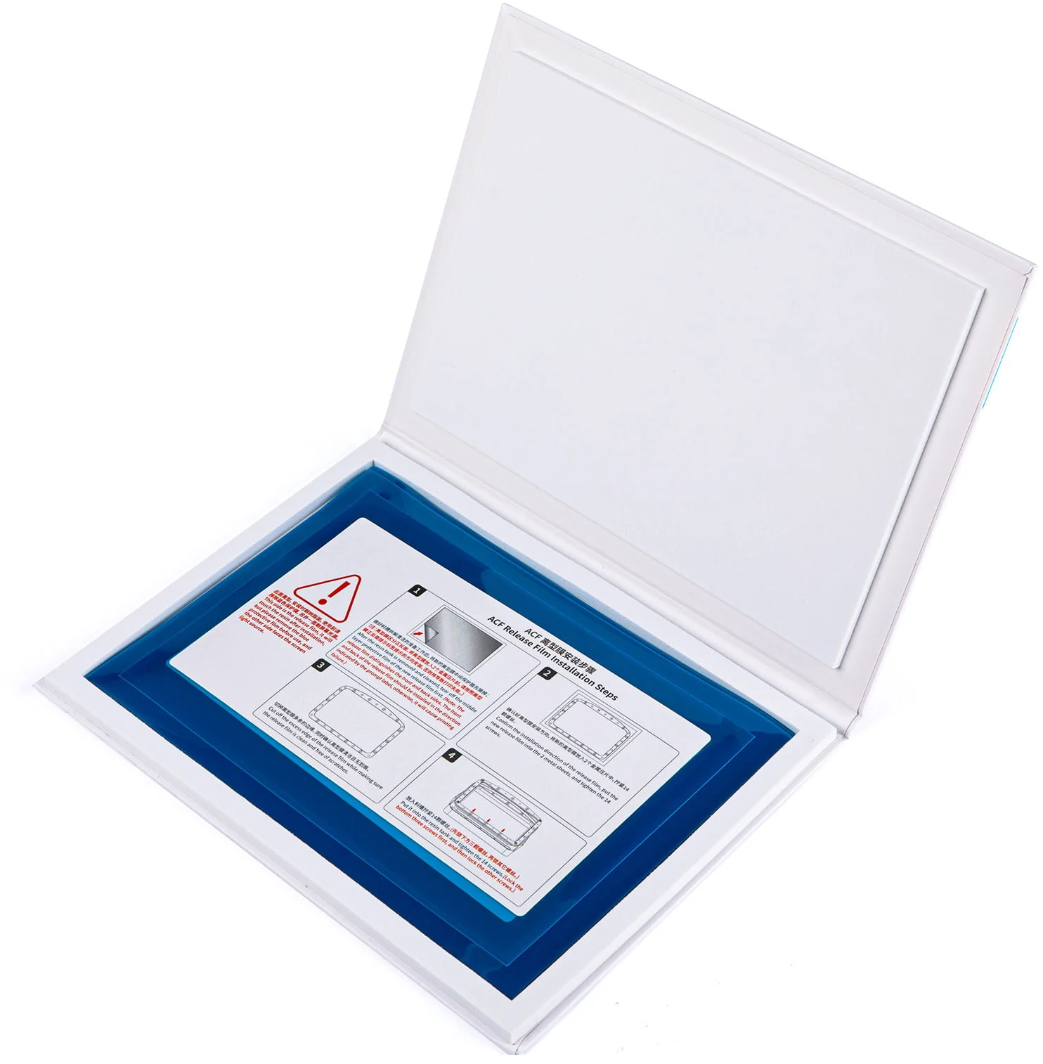 Elegoo  ACF Folie 5er-Set, Saturn 3/Ultra    Trennfolie mit geringer Trennspannung für schnelles Drucken mit LCD-3D-Druckern