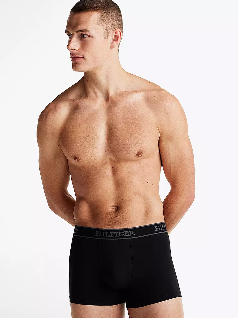 TOMMY HILFIGER Pants 3er Pkg beige schwarz