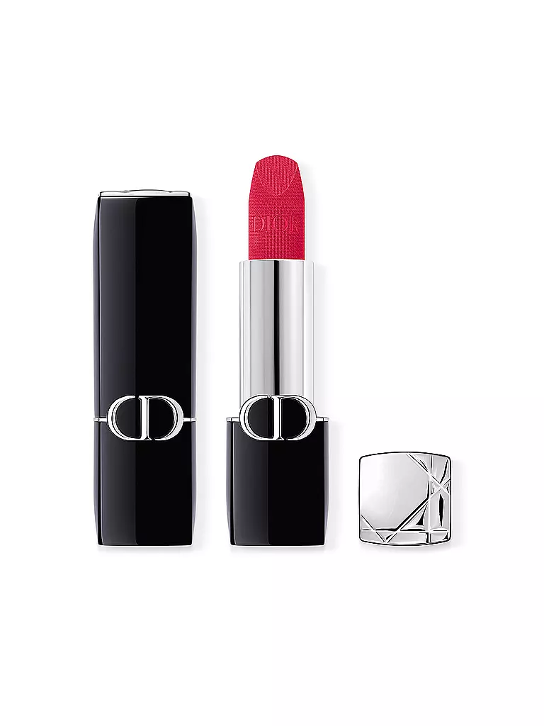 DIOR Lippenstift - Rouge Dior Velvet Lipstick (784 Rouge Rose) beere