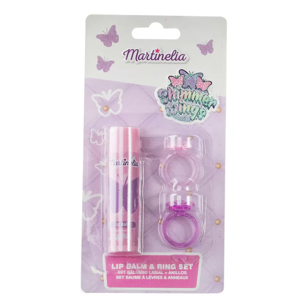 Martinelia Shimmer Wings Lip Balm & Ring Set - 1 stk.