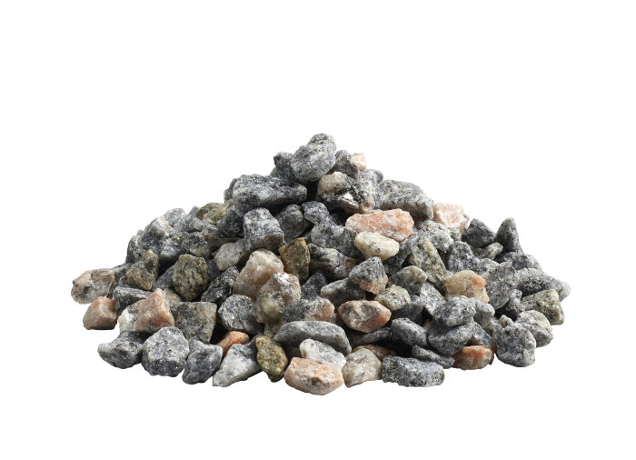 Granitskærver 8/11 mm gråmix Grå Stenungsund - Safestone