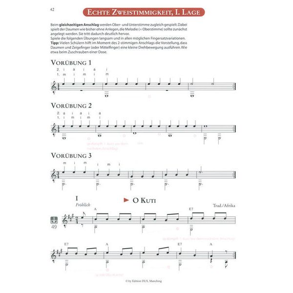 Edition Dux Play Guitar Vol.1