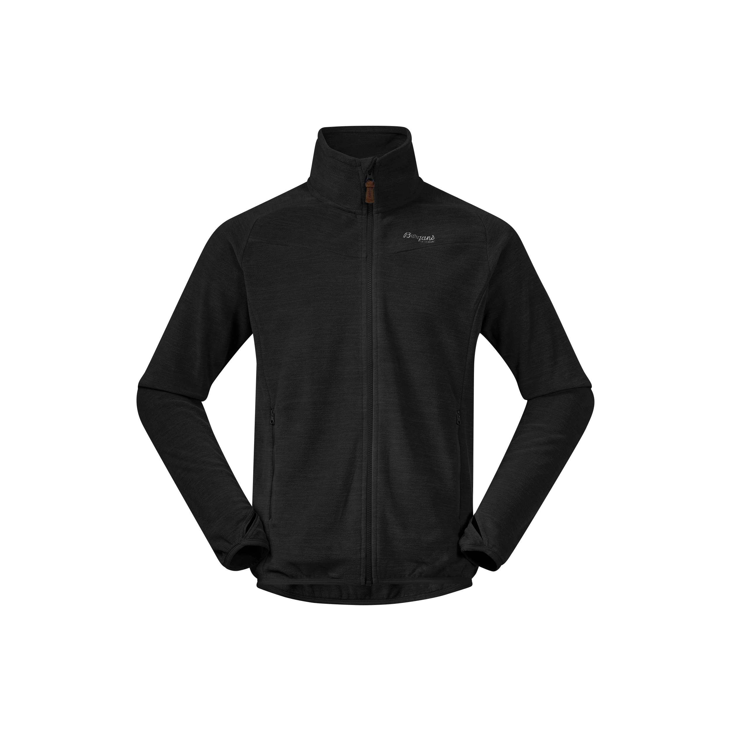 Hareid Fleece Jacket NoHood Black