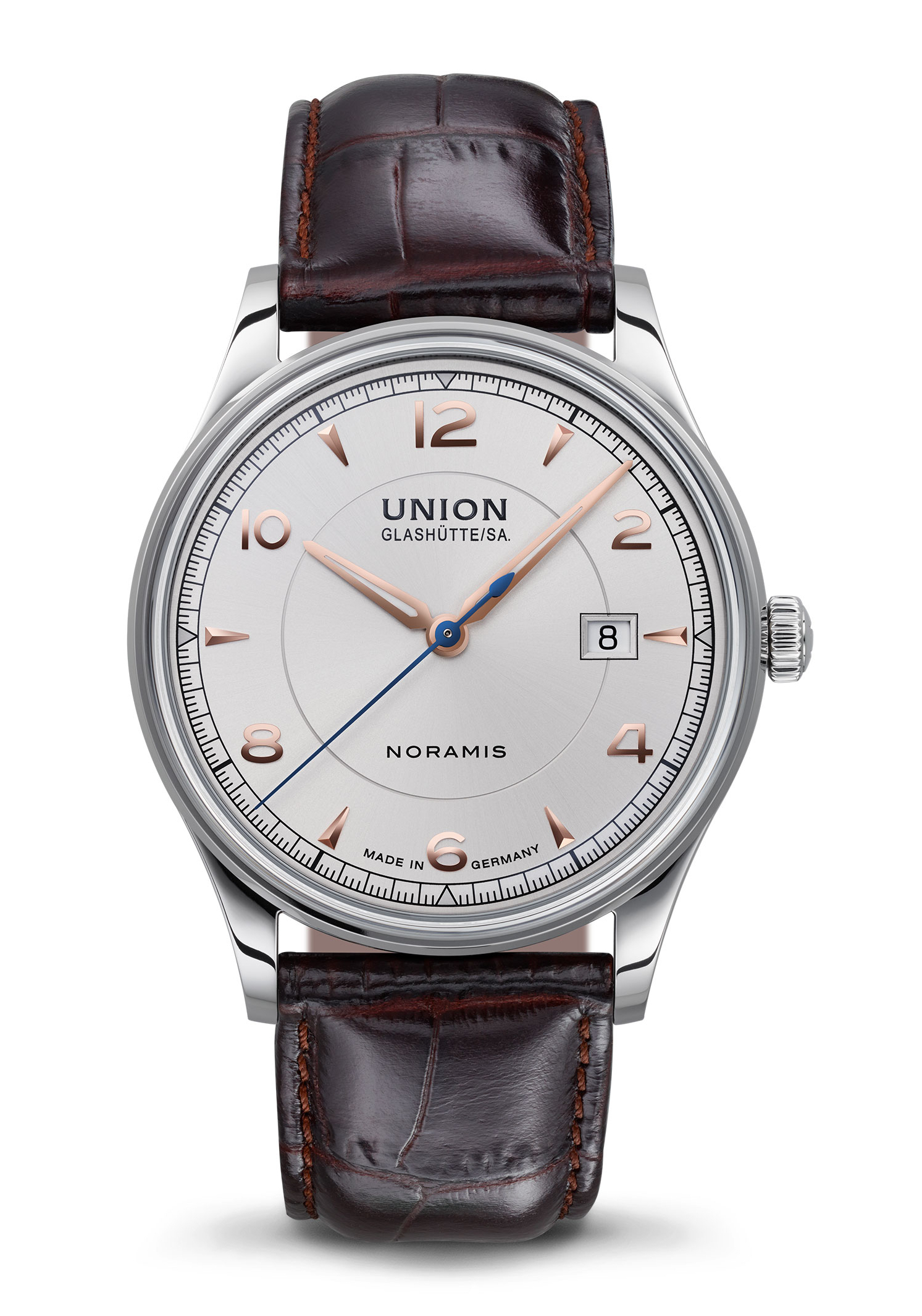 Union Glashütte SA. Noramis Datum Silber D016.407.16.037.01