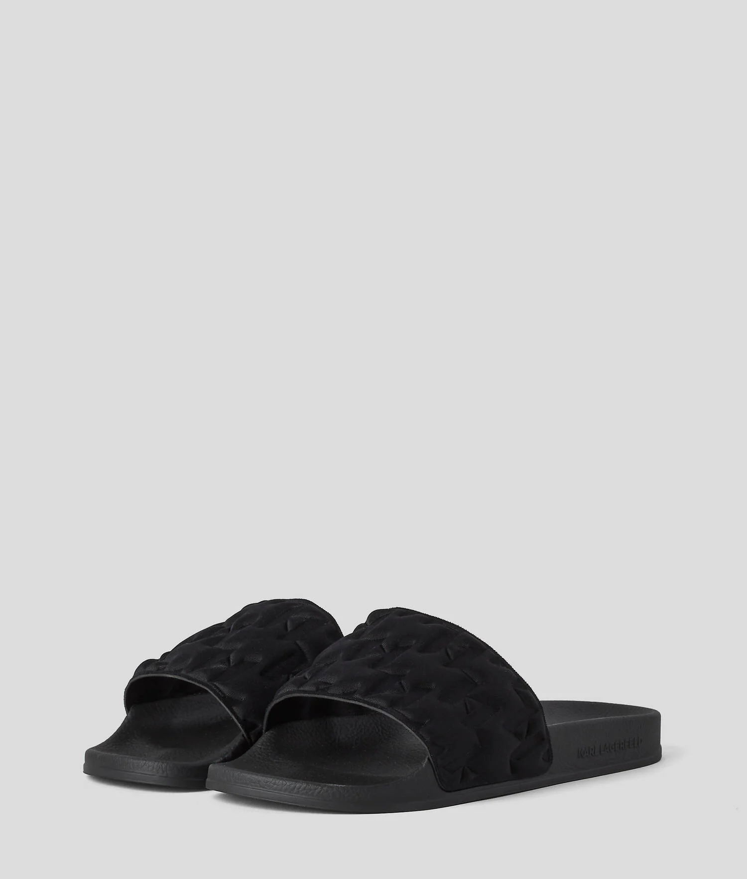 SANDALES REMBOURRÉES KL MONOGRAM