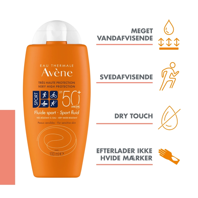 Avène Sport Fluid SPF 50+ - 100 ml