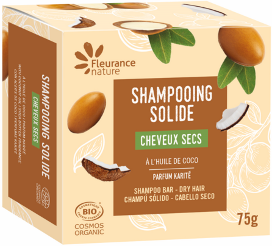 Fleurance nature  Shampoo Bar Coconut Oil, 75 g