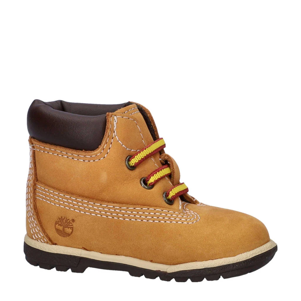 Timberland Crib Bootiesuède baby veterboots oker