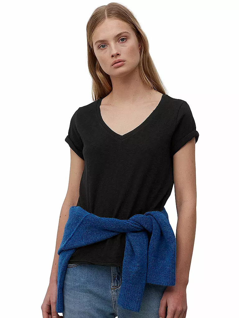 MARC O' POLO DENIM T-Shirt schwarz