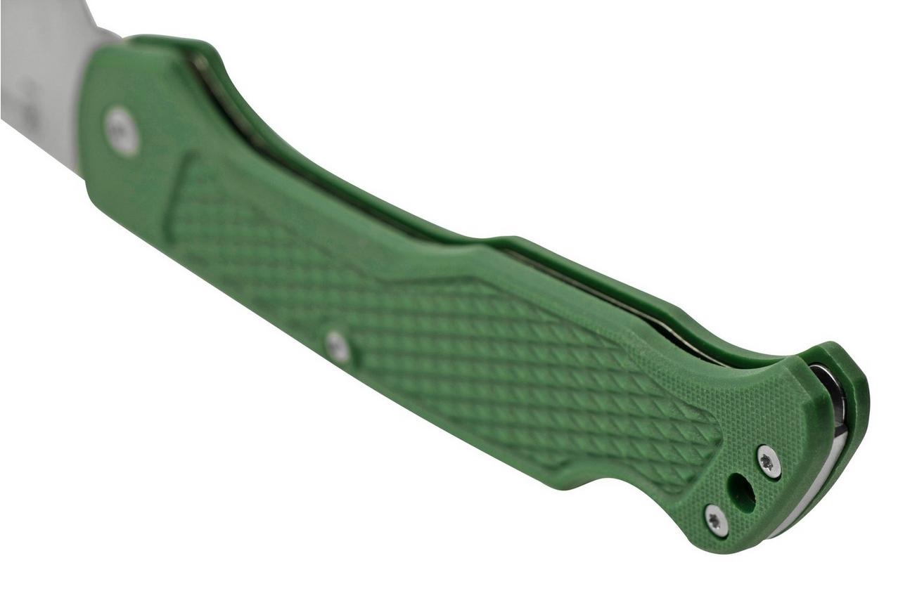 Ontario OKC Camp Plus Santoku Folder 4305, Green GFN zakmes