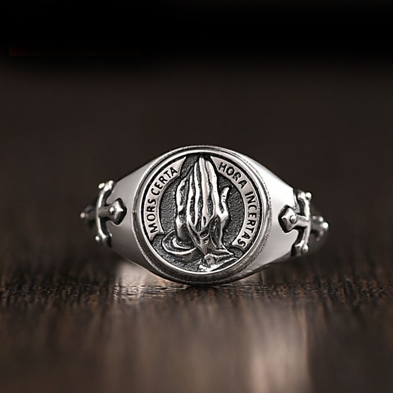 Soosina - Geëmbosseerde open ring