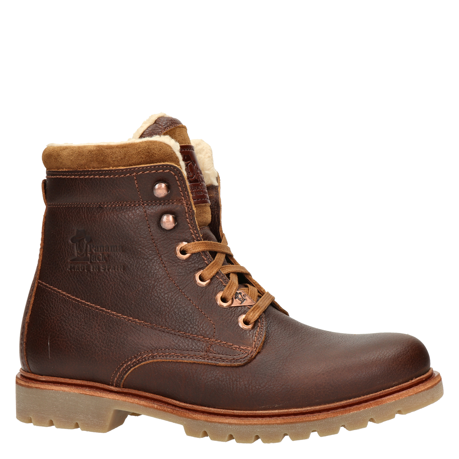 Panama Jack  Aviator heren veterboot Panama Jack Cognac