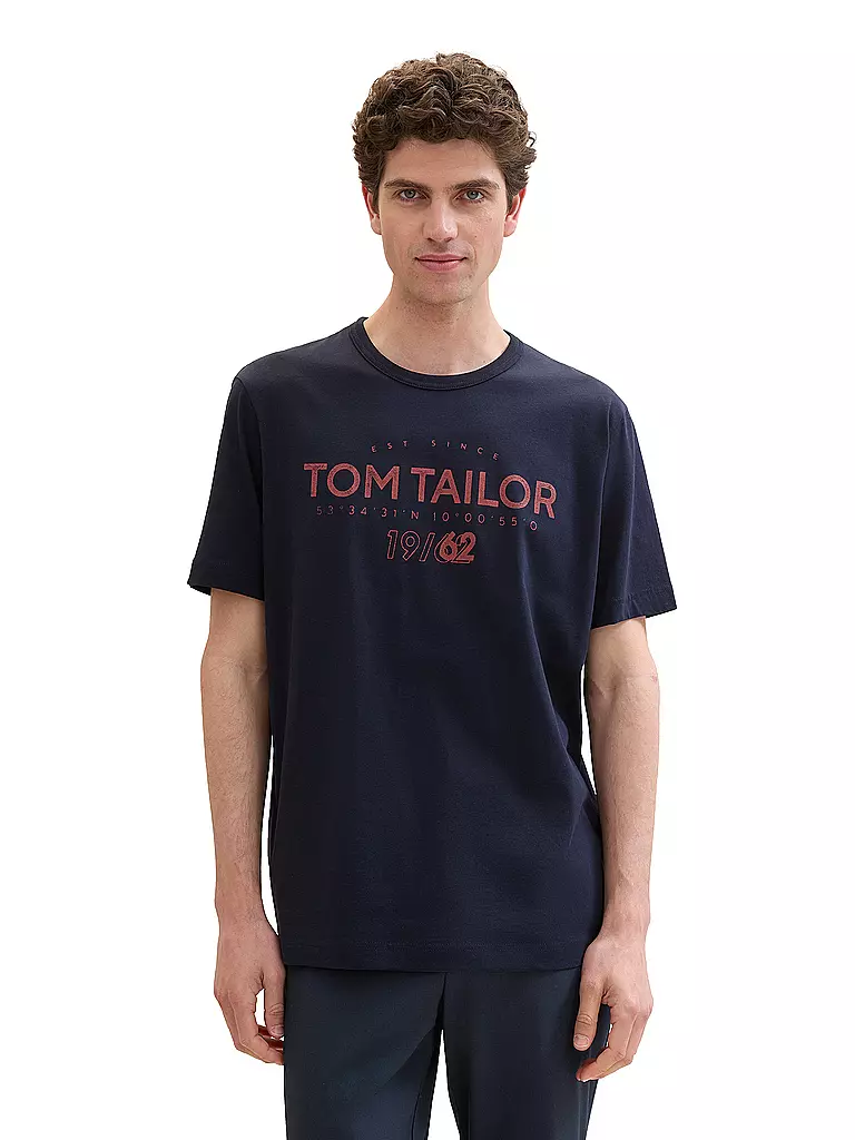 TOM TAILOR T-Shirt  dunkelblau